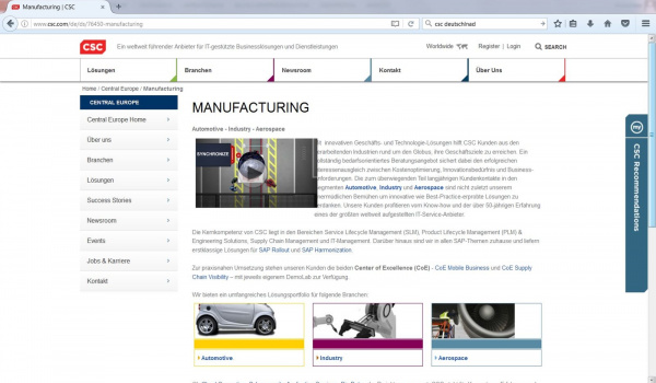 CSC Internet MFG